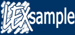 LEXsample logo