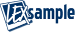 Het vernieuwde LEXsample-logo